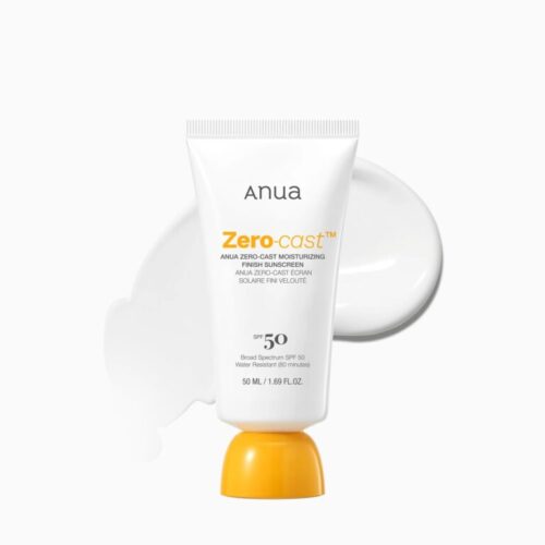 Anua Zero-cast Moisturizing Finish Sunscreen SPF 50+ 50ml