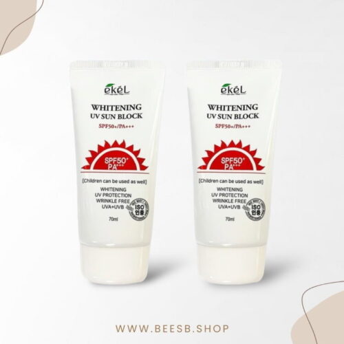 Ekel Whitening UV Sun Block With SPF50 2 piece